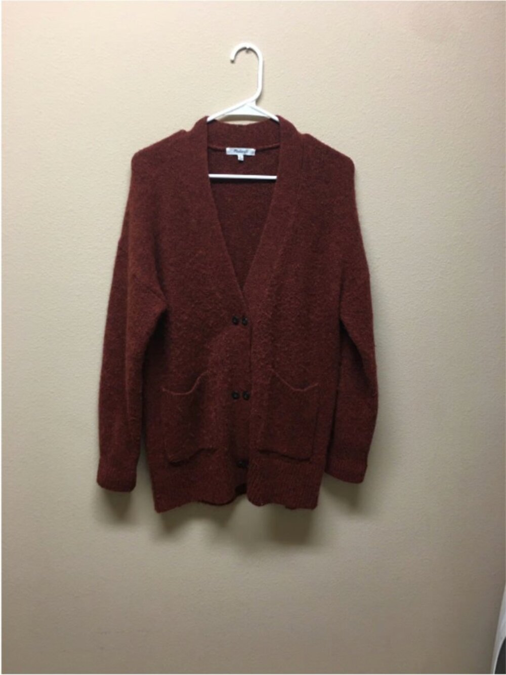 Madewell Cardigan - Burgundy